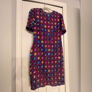 Vintage Lesile Fay sequin dress!!!!